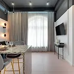 Apartamento Black Star Loft Waterlane Vintage & Gym By Downtown
