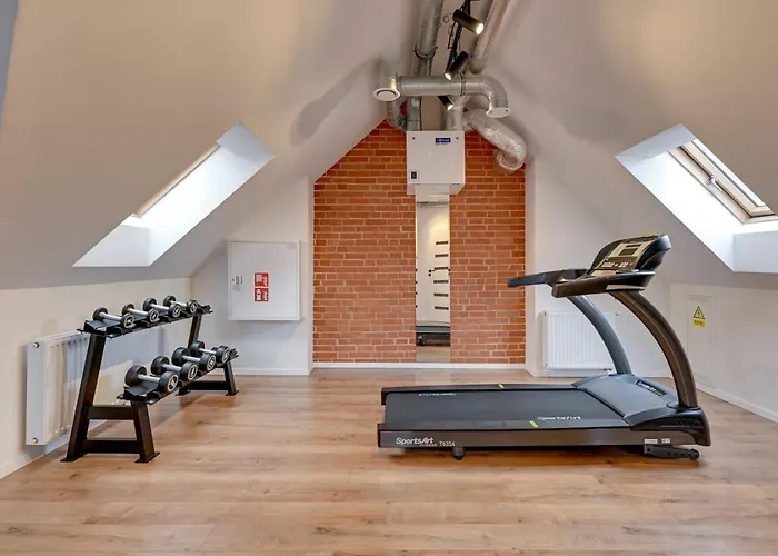 Black Star Loft Waterlane Vintage & Gym By Downtown Lägenhet Gdańsk